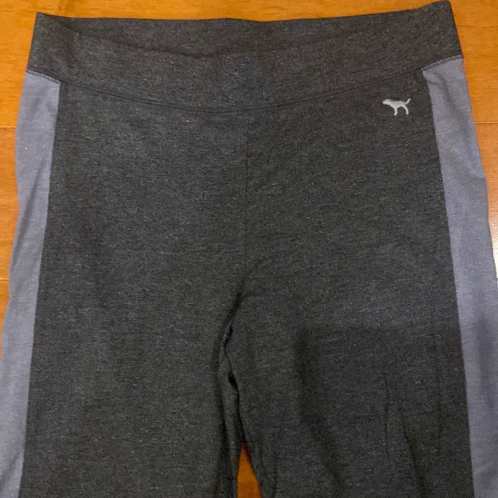 Pink Victoria secret gray leggings size medium